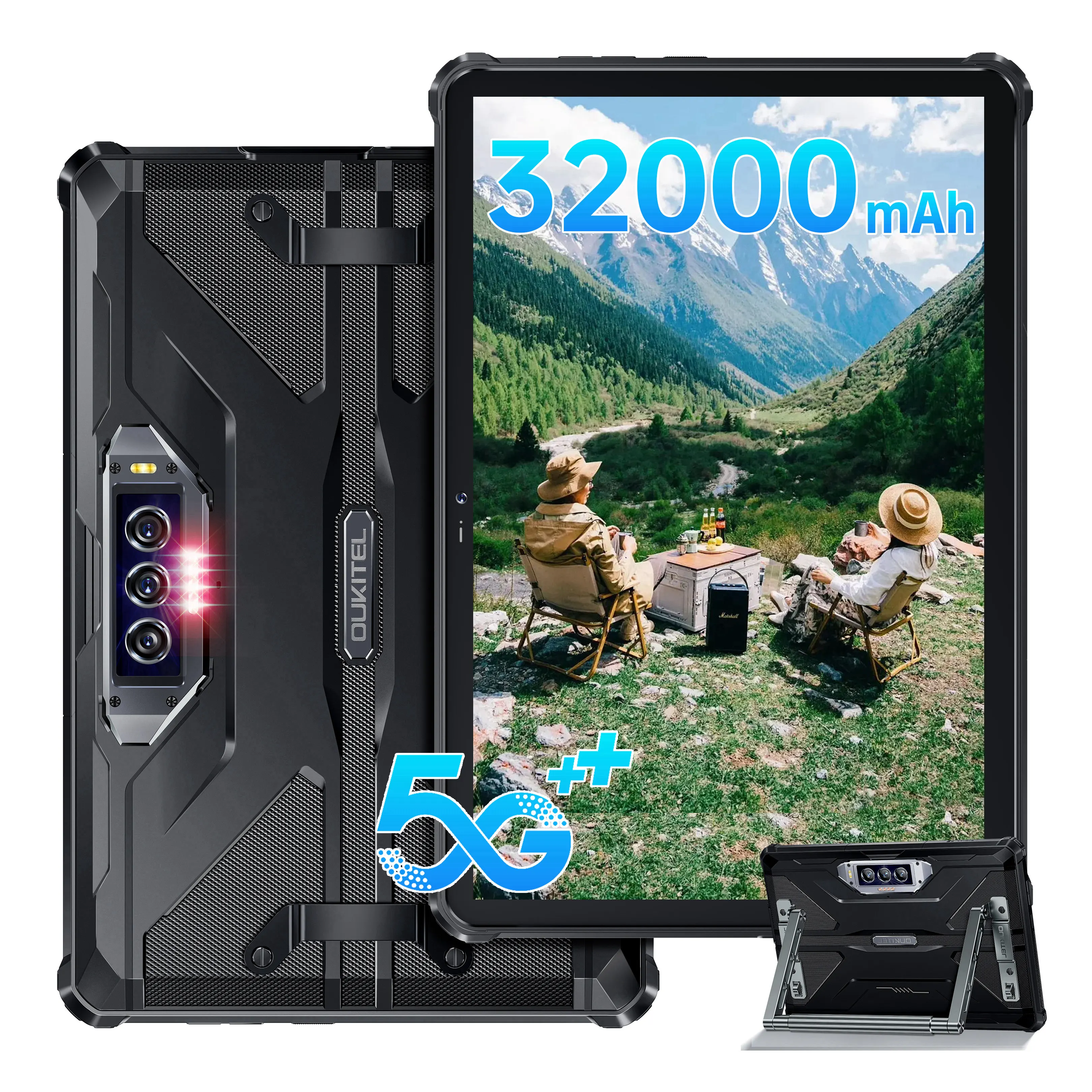 OUKITEL RT7 TITAN 5G Rugged Tablet - IP68, IP69K, MIL-STD-810H