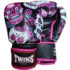 Pink, black, white lightblue