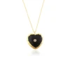 5. Black Onyx With White CZ