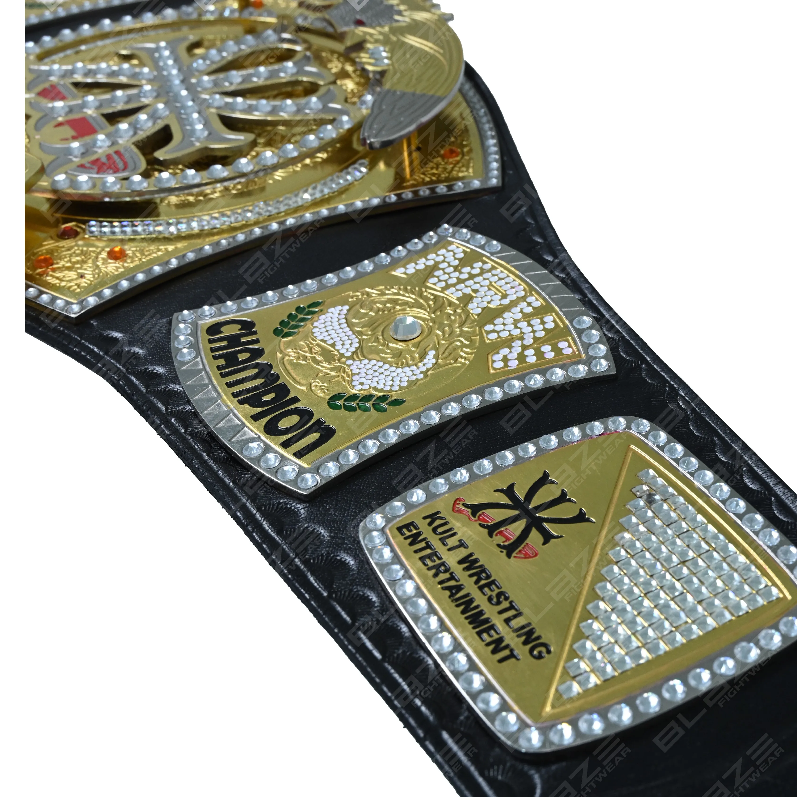 WWEスピナーベルト ダブルインスペクションの本革ベルト カスタム対応