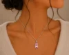 925 Sterling Silver Ruby Pendant