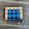 Dark Blue & Black Checkered