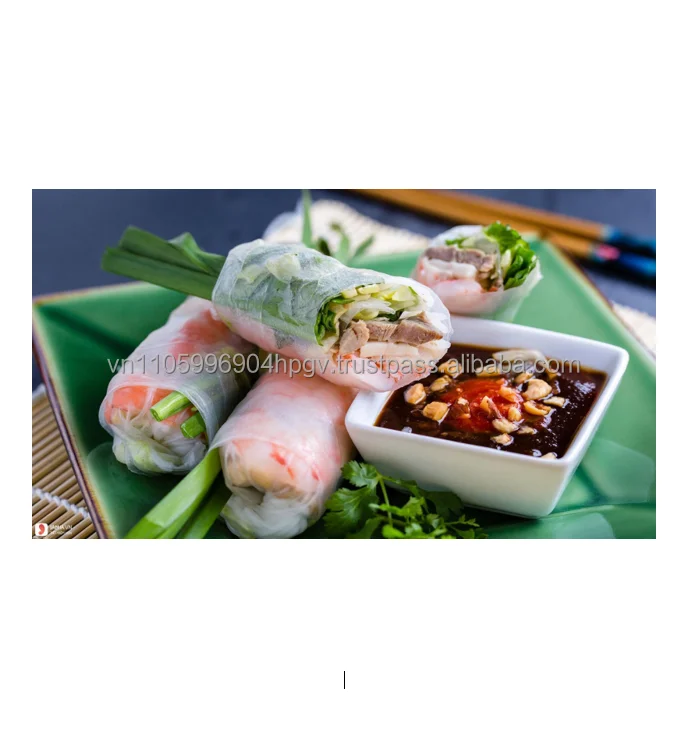 White Rice Paper Wrapper Spring Roll From Vietnam Buy Rice Paper Spring Roll Wrapper Paper