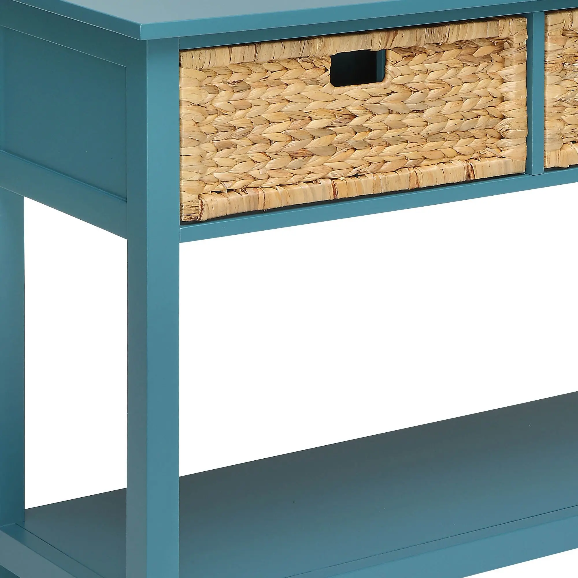 Elvarenae Brielle Basket-Front Console Table — product detail