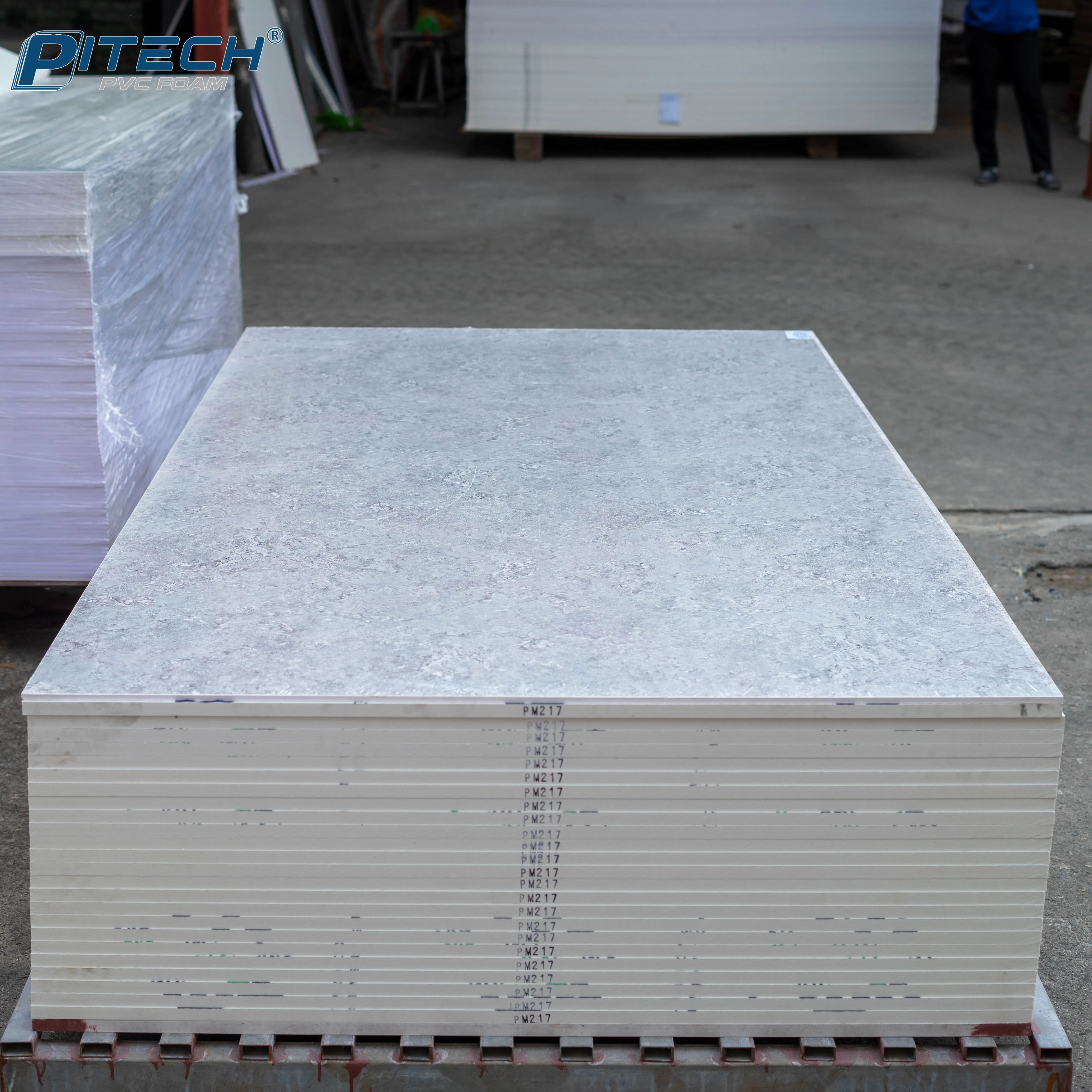 PVC Foam Board with Elegant Marble Look Budget-Friendly Wall Panel for Homes Reliable Plastic Sheet for Interior Design