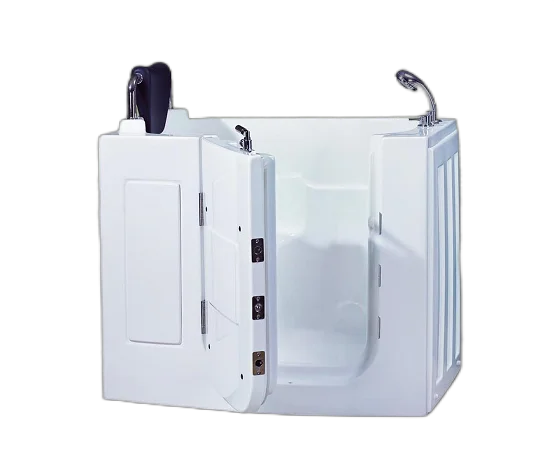 Sitting Safty Walk in Tub Shower Combo Elderly Plastic Bathtub for Adult