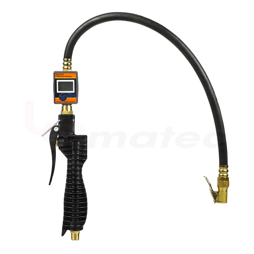 LEMATEC Extendable High-Flow Air Blow Gun Kit  Dust Blower & Tire Inflator with Multiple Nozzles