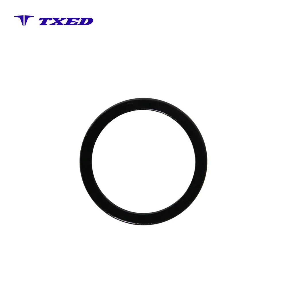 Durable Lightweight 28.6mm X 51mm Aluminum Alloy Black Bicycle & Electric Bike Adjustment Ring