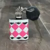 Pink & White  Checkered