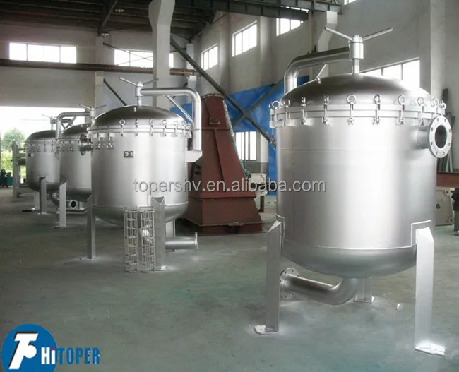 Two Tray Process Filtering Filtration System - Multi-Stage Bag Filter Separation Process