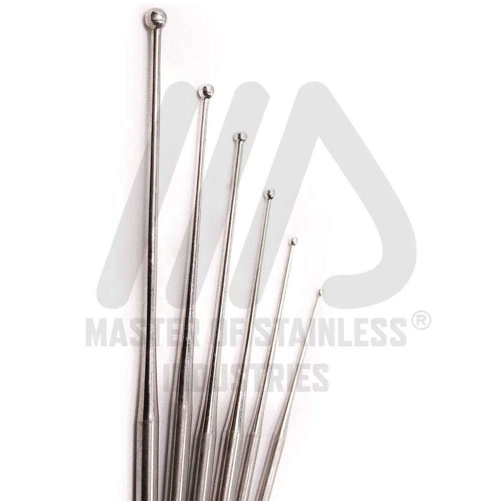 Master Herp Sexing Tools/probes for Snakes 6 Pcs Set Stainless Steel Snake Sexing Probes Professional Probe Set Other Sex Tools