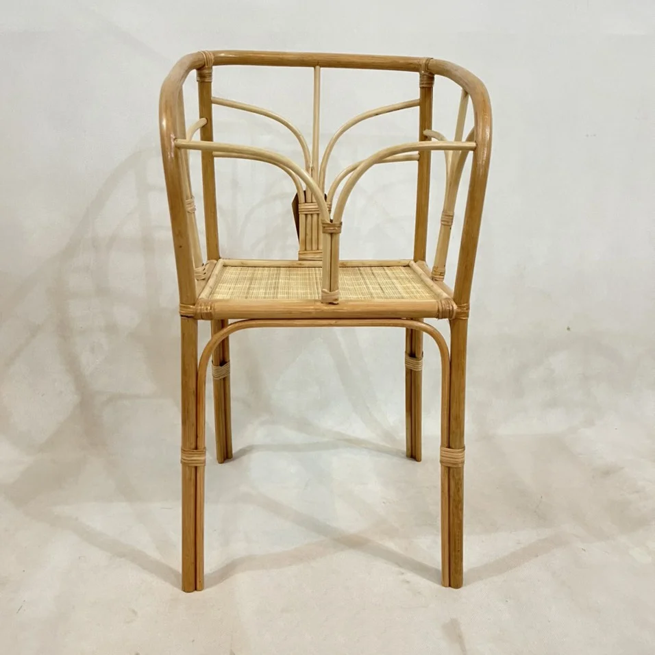 Natural Rattan High Chair Toys For Kids/ Doll Rattan Chairs Handmade