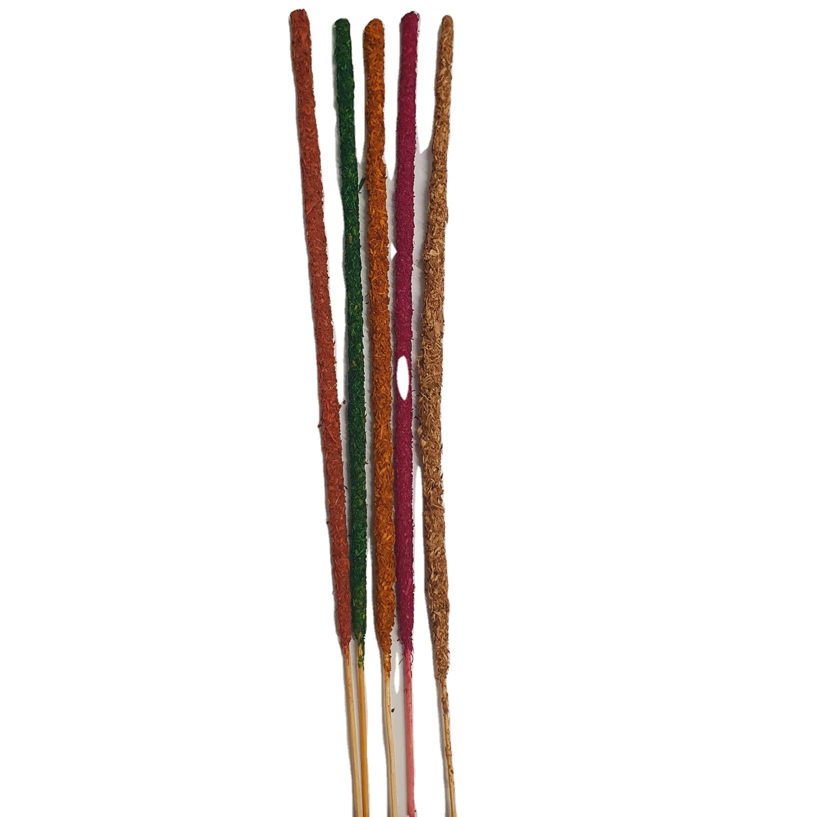 Scented Incense Sticks with Dried Flower Petals for Meditation & Aromatherapy Diffuser