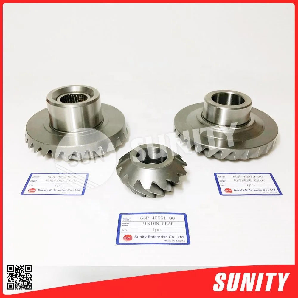 TAIWAN SUNITY Gear Set for Yamaha 63P-45551-00 Pinion