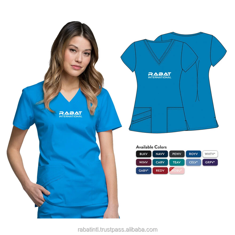 Medical Scrub Disposable Medical Scrub Suit Nurse Hospital Uniform