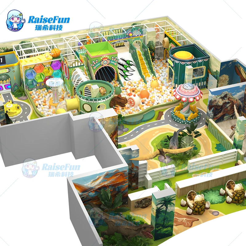 RaiseFun Best Price Whole Sale Factory Price Solf Playground Indoor for Kids for Park