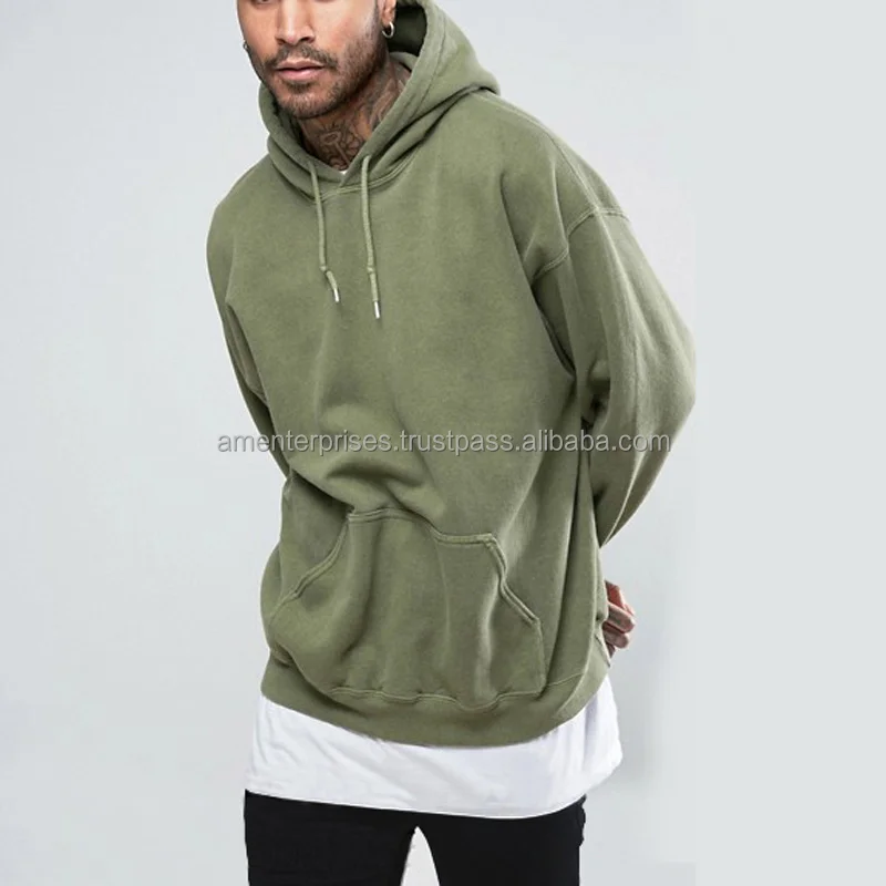 Wholesale Casual Fashion Men Oversized Hoodie Men's Oversized Inner