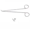 Angled 60°.  Overall length 6-7/8in (17.5cm).