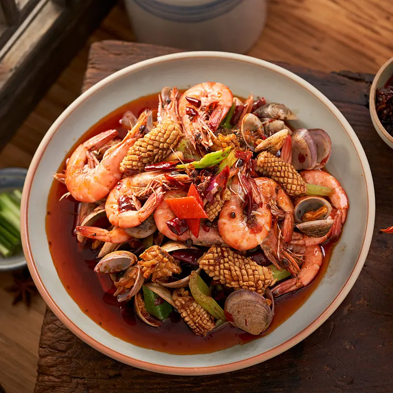 Kilang Borong Sos Masak Pedas Sichuan untuk Sos Pedas Daging untuk Makanan Laut