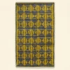 Mustard Yellow and Indigo Blue
