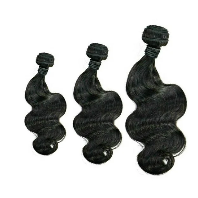 South Indian Raw Remy Temple Wavy Double Wefted Hair Single Drawn 