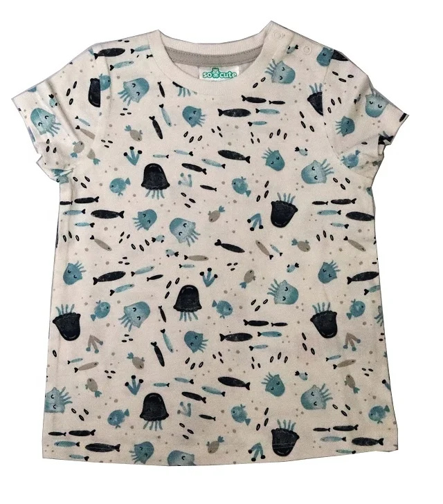 Новейший дизайн; Летняя мягкая детская футболка, детские футболки с коротким рукавом из бангладеш