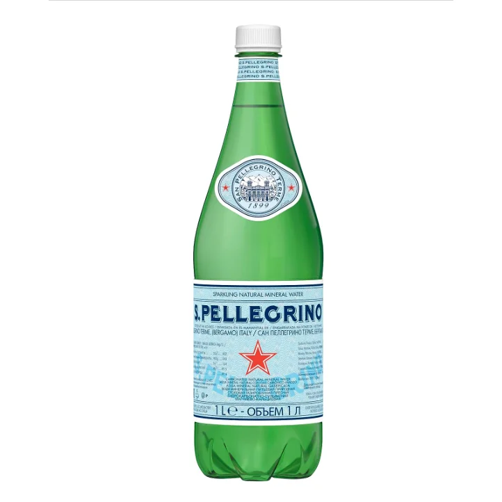 San Pellegrino Sparkling Natural Mineral Water (Pet), 12's x 1L