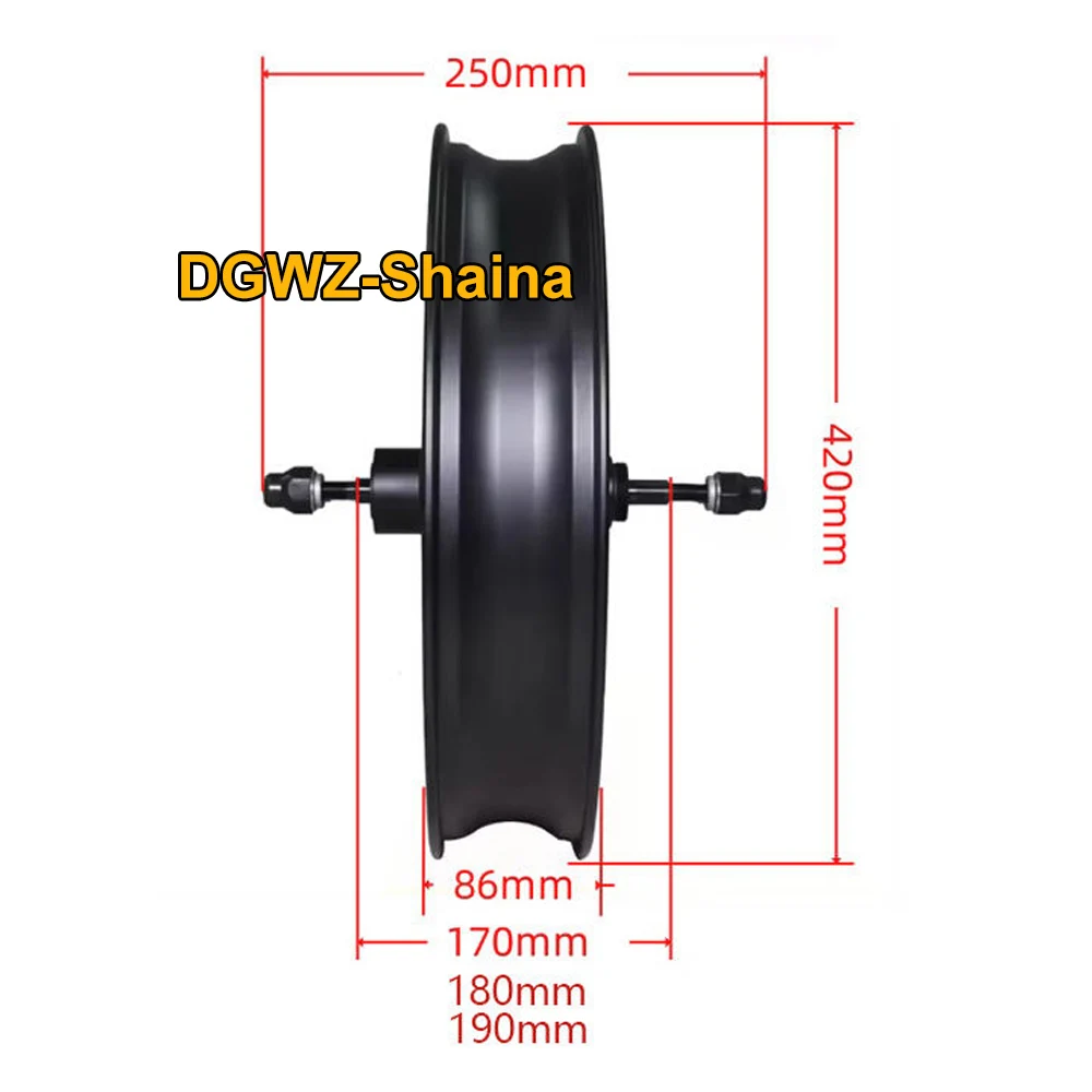 48v 1000wホイールモーター新品　20x4.0 電動ファットバイク用送料込 48V 1000W 20x4.0 Ebike Conversion Kit - Durable & Powerful