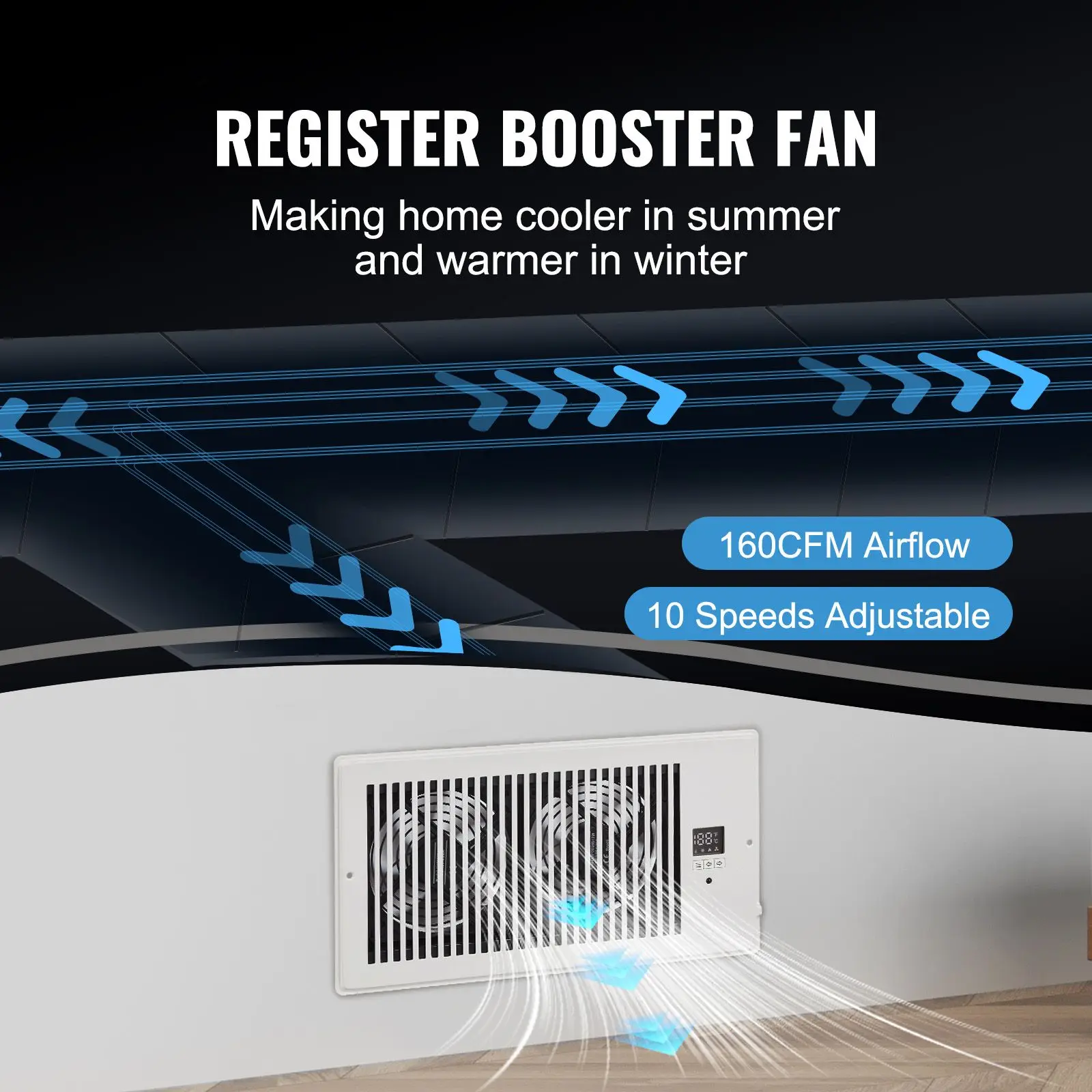 Design Register Booster Fan, D0100X3ITA8 - detail 4