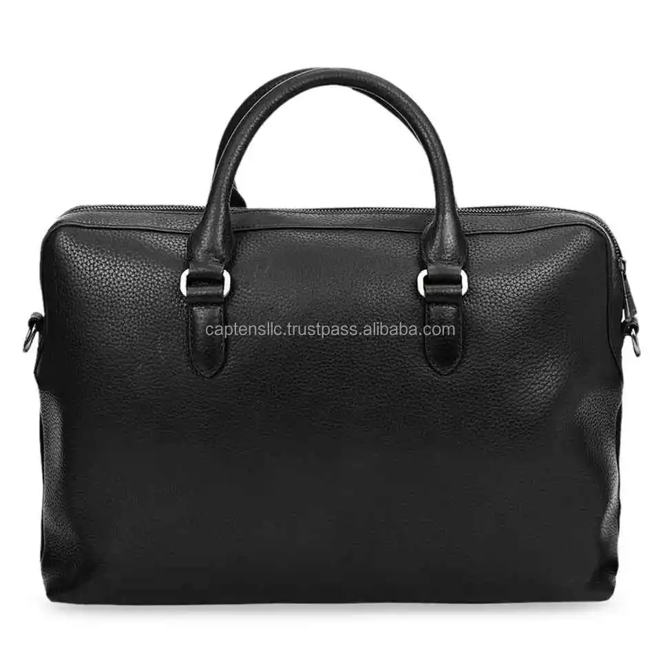 Customized In Stock Low Moq Leather Laptop Bags Top Selling Unique
