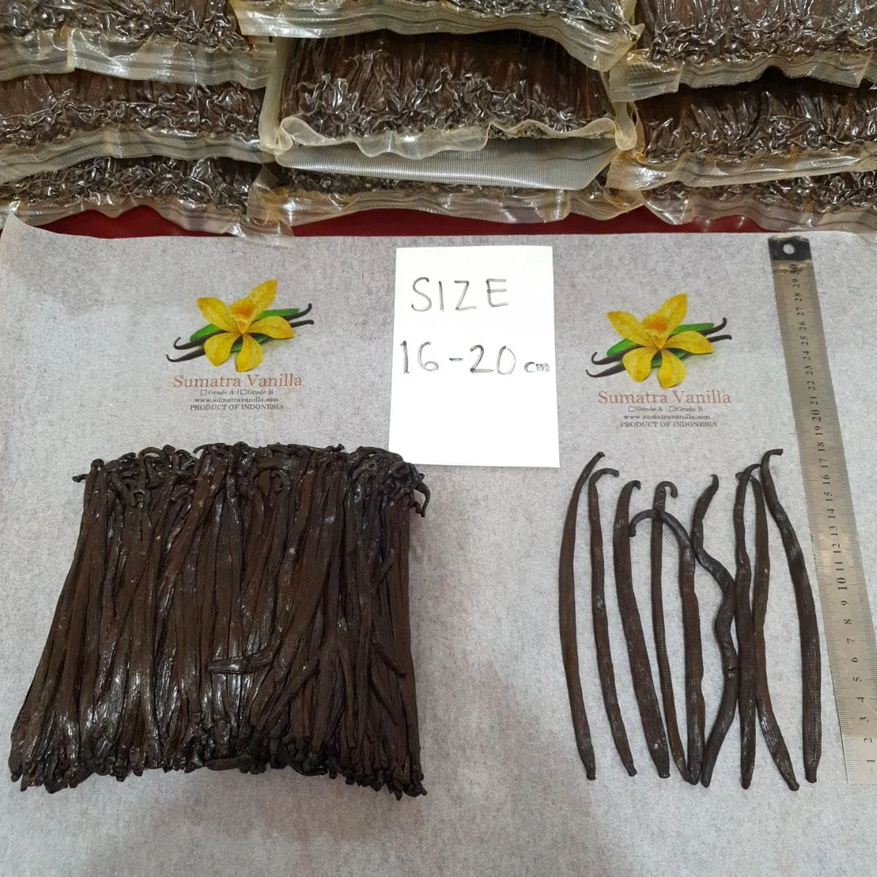 Premium Vanilla Beans Indonesian Vanilla Beans Gourmet Vanilla Beans