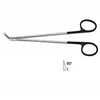 Angled 90°.  Overall length 6-3/4in (17.1cm).