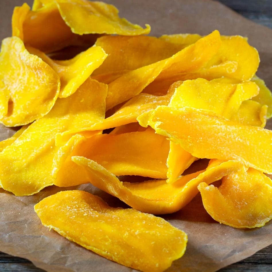 "Sliced Green Mango  Perfect for Salads & Pickles in the UK Market