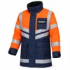 Orange and Navy
