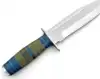 Multi-Tone Blue and Olive Green