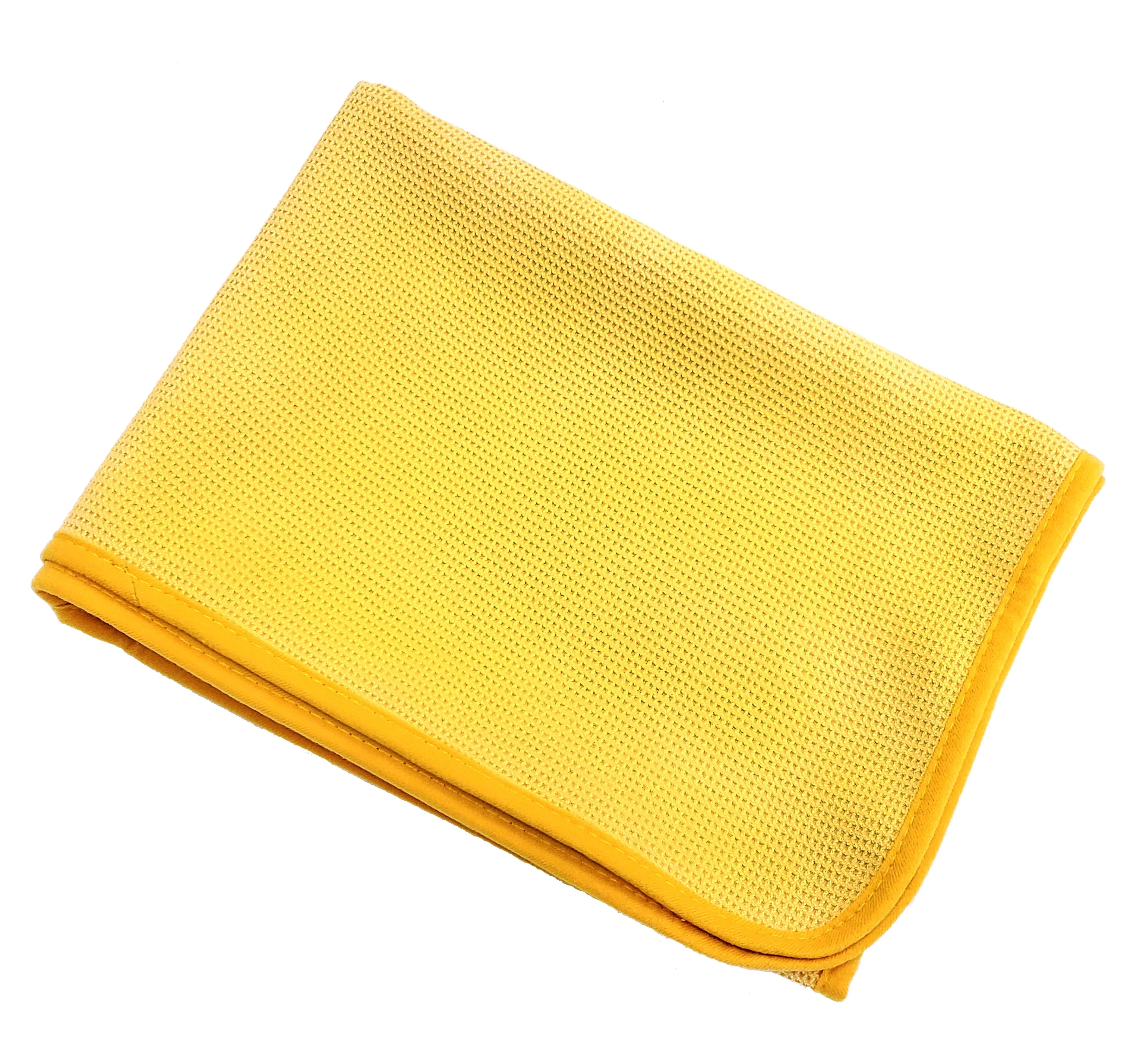 Синее Вафельное полотенце OEM, сделанное в Корее, г/кв. М, корейское махровое Тканое полотенце 60x90 см с мягкой лентой, быстрое поглощение