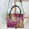 Black & Pink Checkered