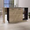 Light Oak / Black Color