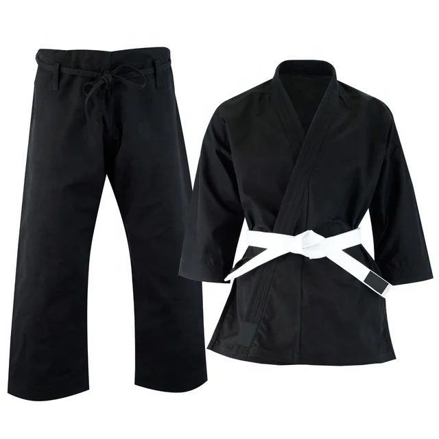 Black Karate Uniforms/black Karate Gi Buy Samurai Uniform,Kids Karate