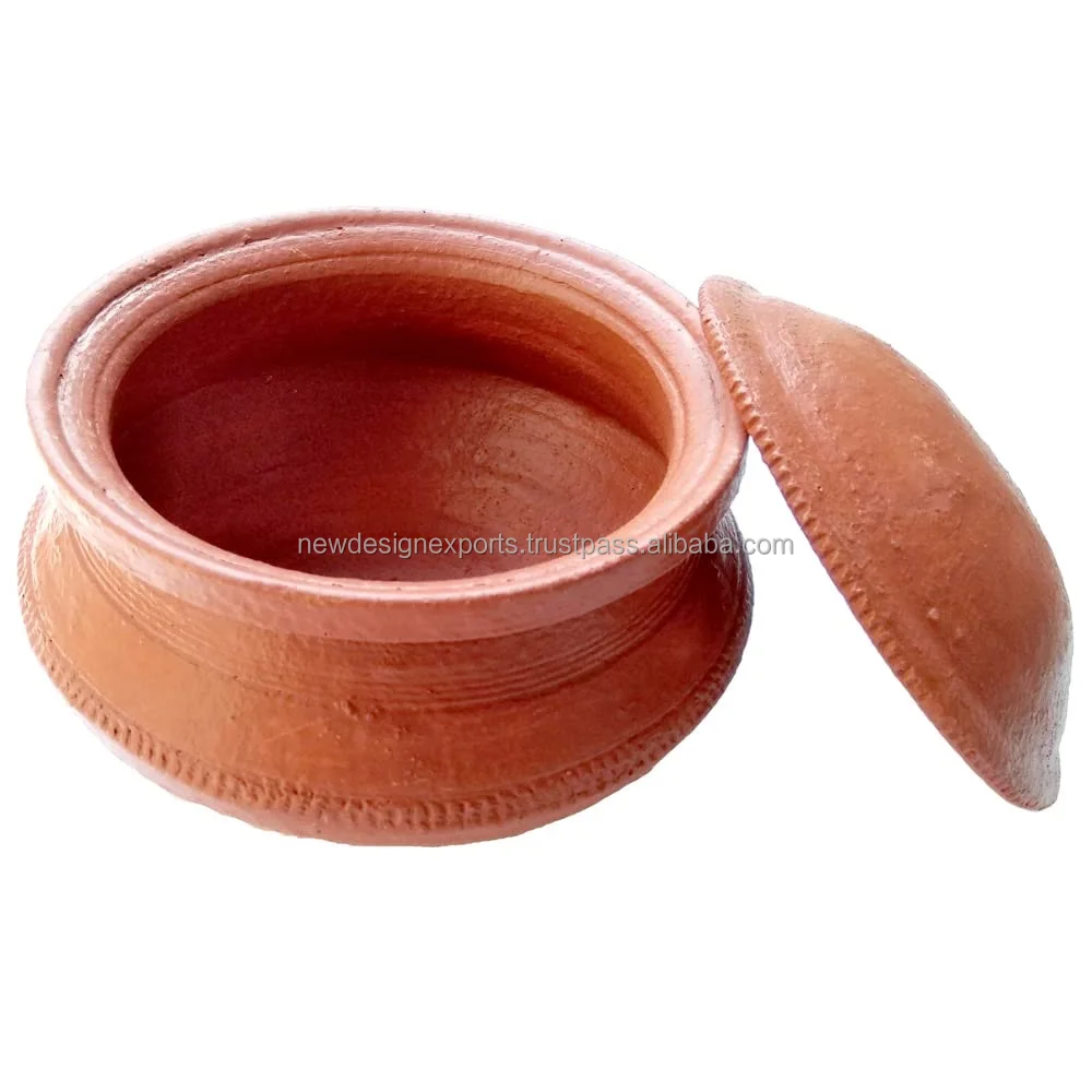 700 Ml Natural Eco Friendly Clay/terracotta Earthen Pot With Plate Dahi