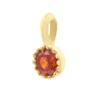 Orange Cubic Zircon