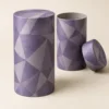Violet Facet printed artwork