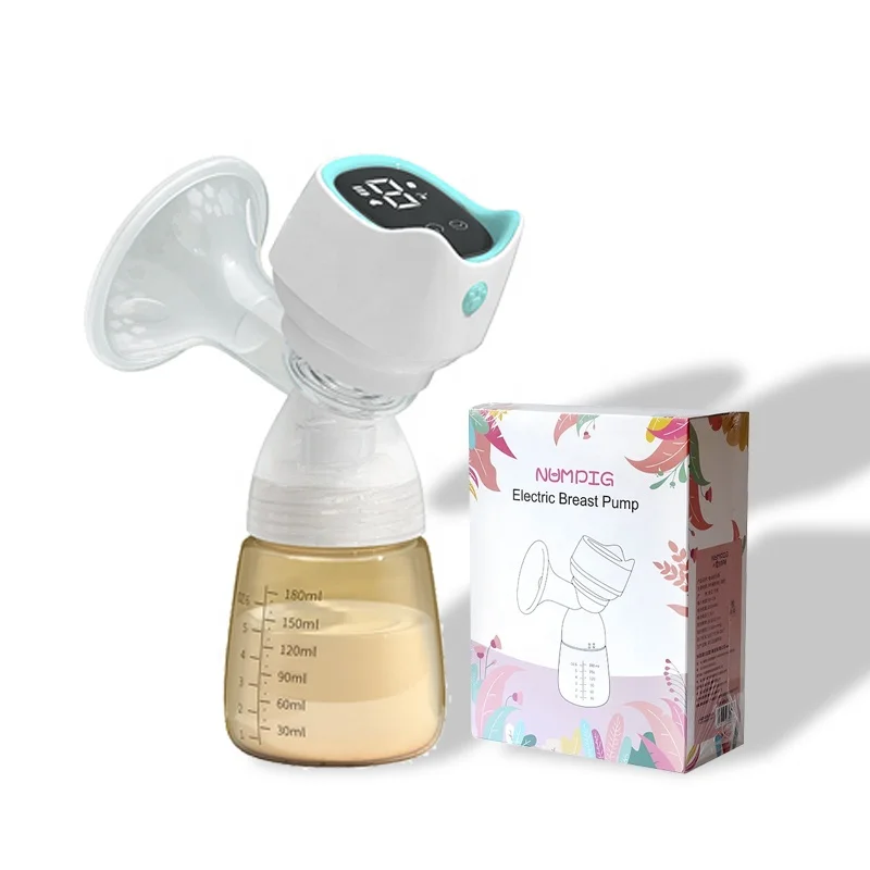 180ML Electric Breast Pump 3 Models 9 Gears Rechargeable Breast Feeding Pump Food Grade Silicone PP PPSU BreastPump BPA Free