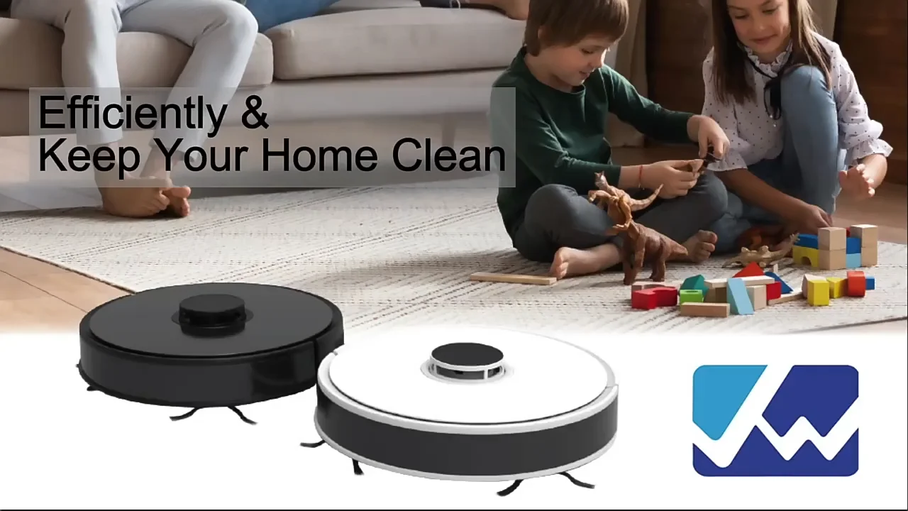 Household Supersonic Identify Powerful Suction Robot Vacuum Cleaner