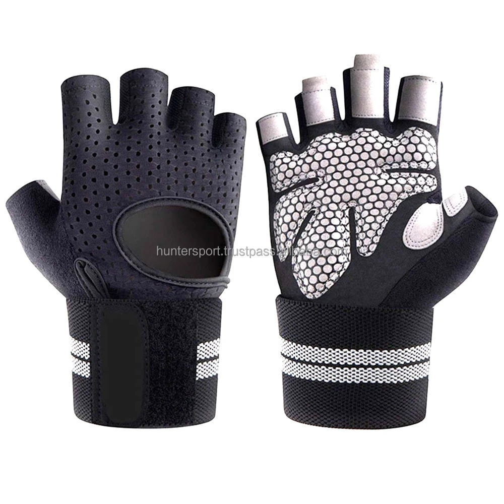 Weightlifting Workout Gloves With Wrist Support Custom Fitness Weight