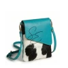 Turquoise with Black Hide
