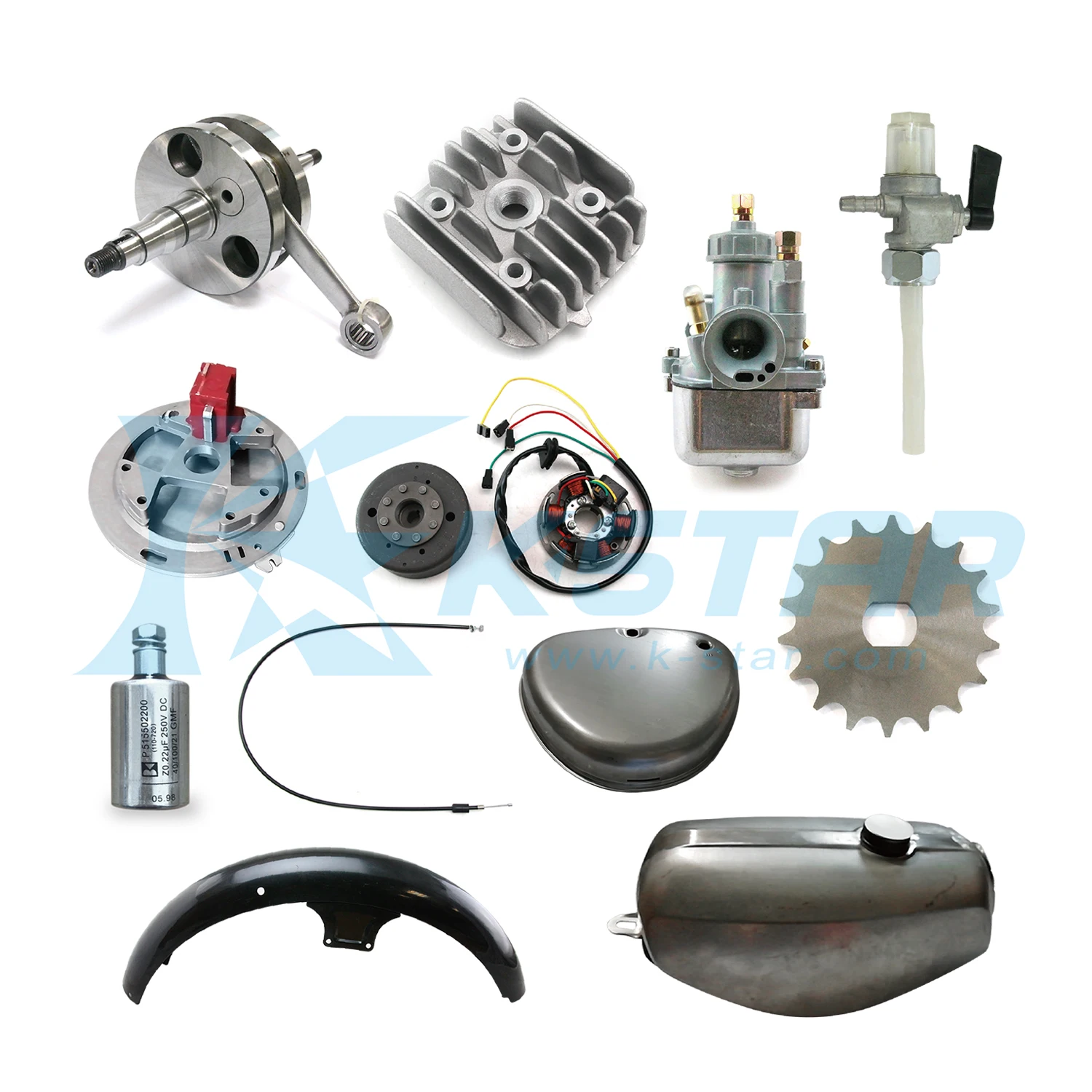 Magneto Stator Coil Flywheel Comp Generator Starter for Senda Motorcycle Electrical System