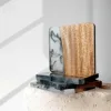 Black & White Marble Effect