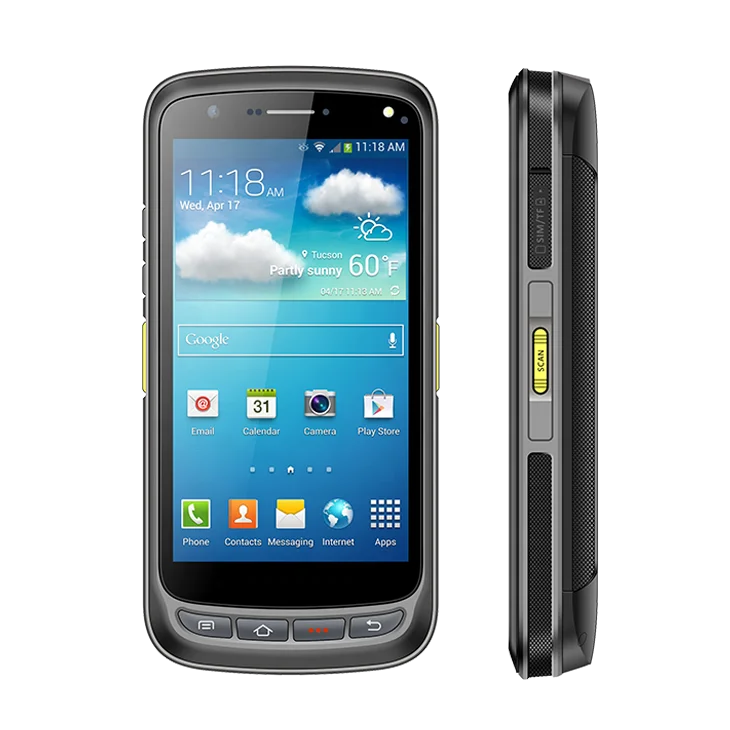 Chainway C72 Barcode Scanner Rugged PDA Long Range UHF RFID Reader Built with Impinj E710 Handheld Terminal Mobile Computer