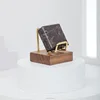 Flat Stool Black Walnut